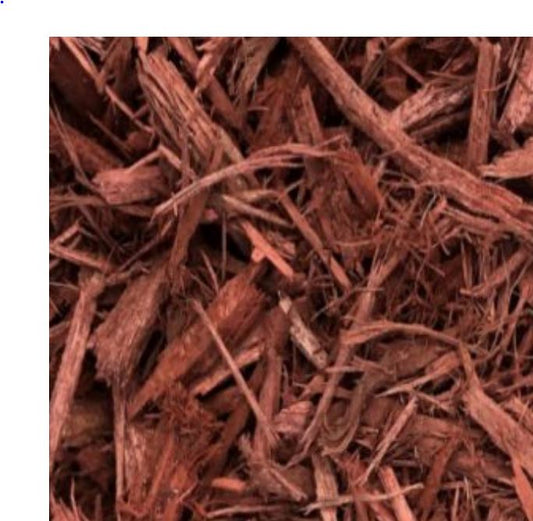 Red Colored Mulch (2 cu ft bag)